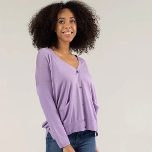 Silk cashmere cardigan